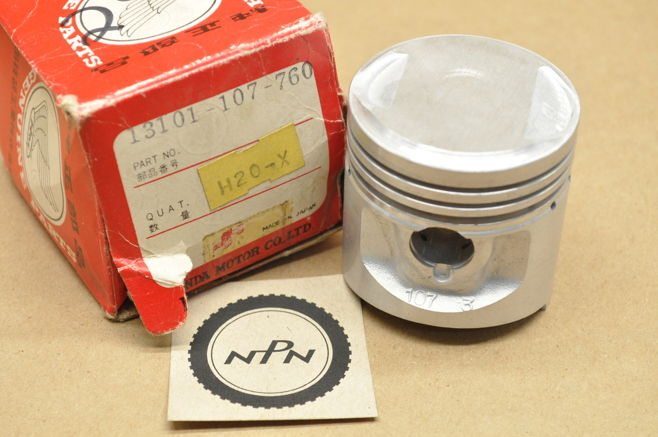 NOS Honda CB100 CL100 SL100 XL100 Piston Standard Size 13101-107