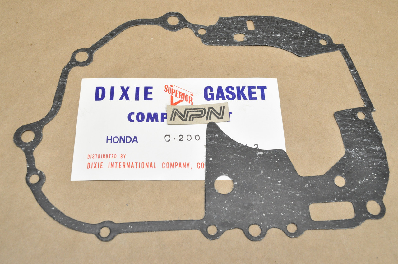 NOS Honda CA200 C200 CT200 Dixie Center Crank Case Gasket 11191-030-000