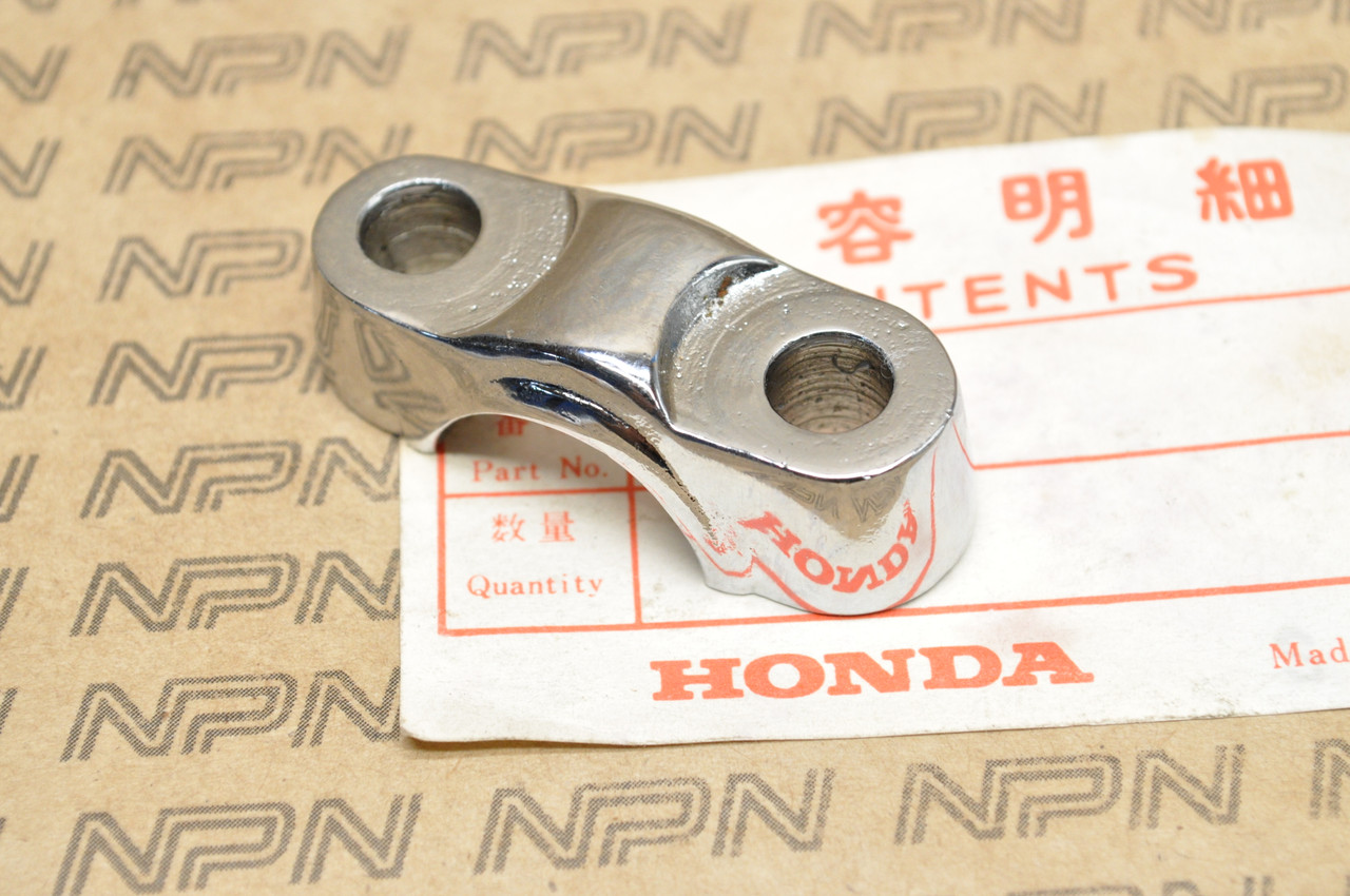 NOS Honda CA175 CB72 CB77 CB160 CL160 Handlebar Holder Top Clamp 53131-268-000