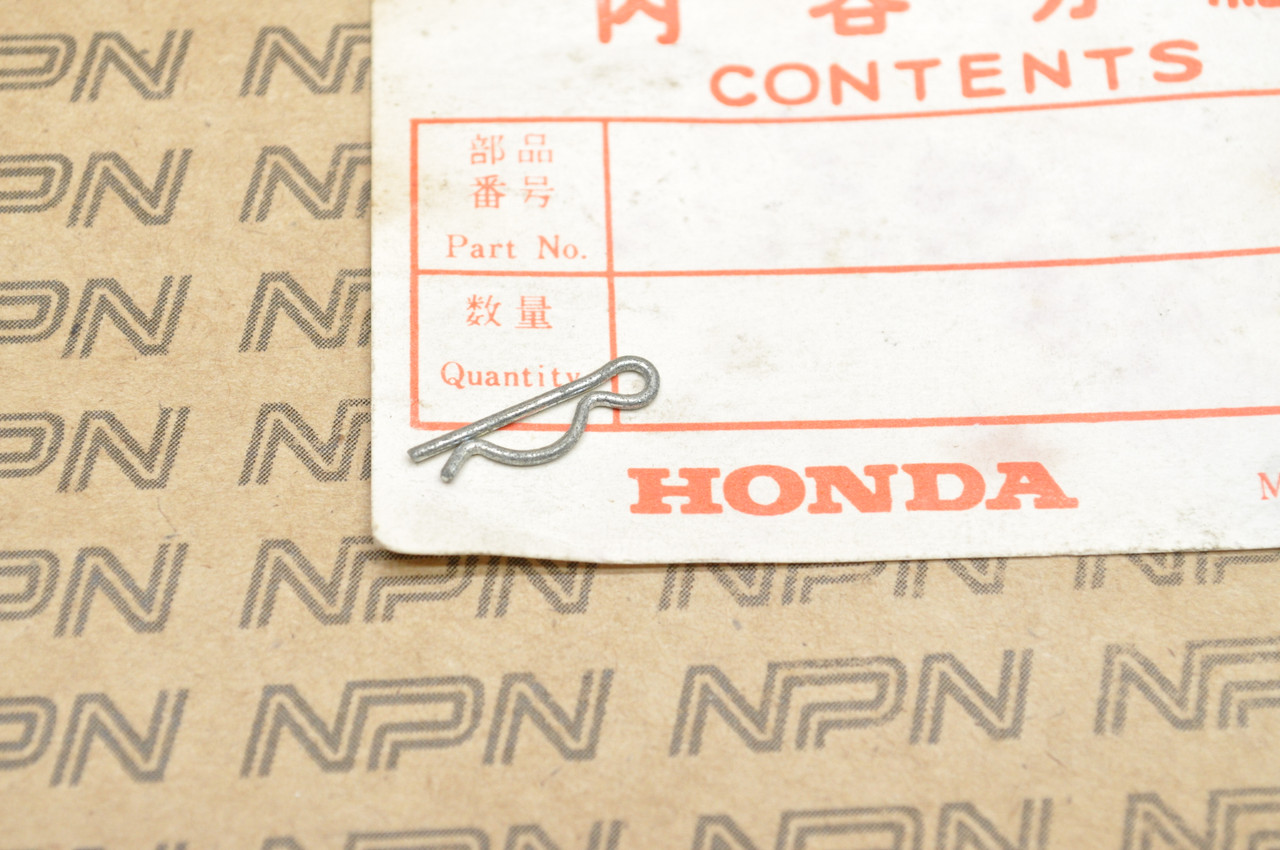 NOS Honda CB77 CB72 Steering Knob or Brake Stopper Bolt Snap Pin 90672-268-000