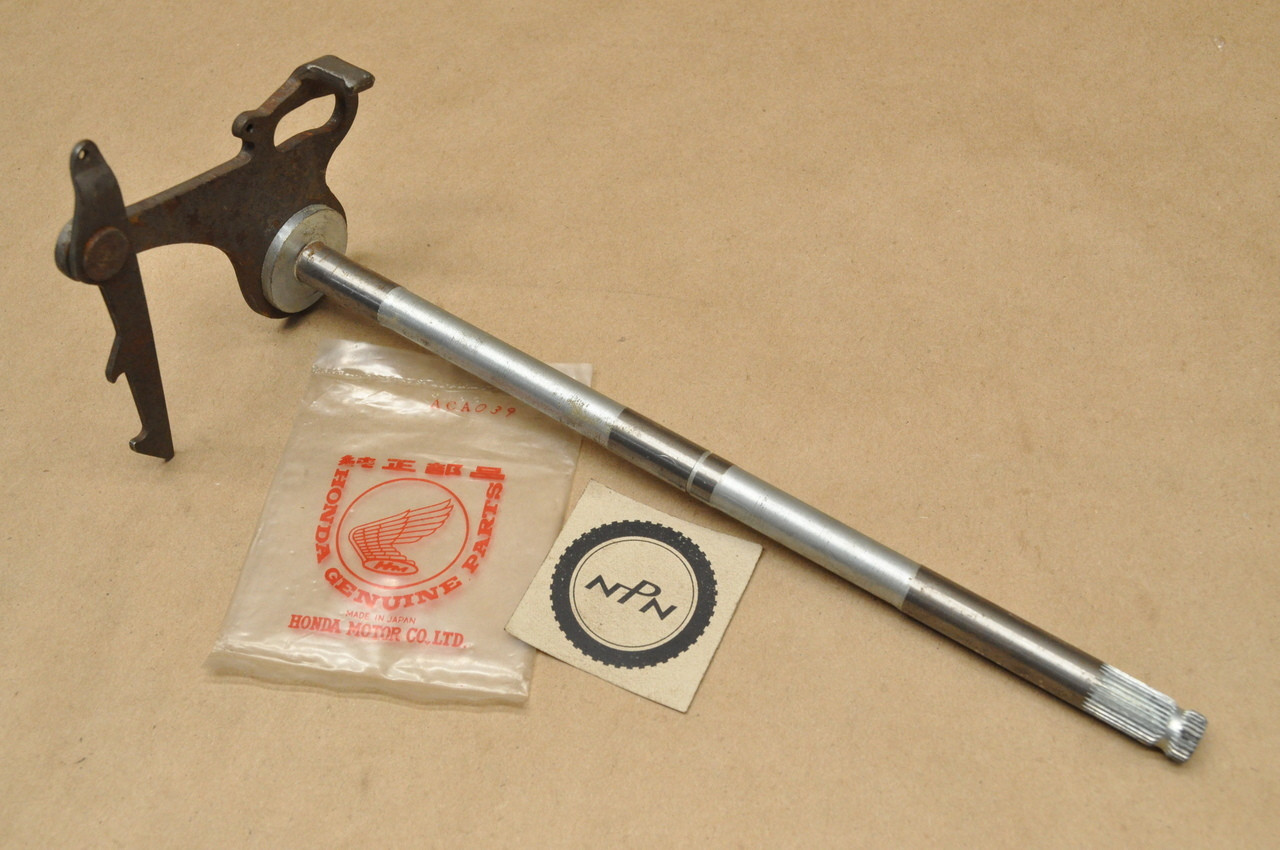 NOS Honda CA95 Gear Shift Shaft Spindle 24610-201-000 - NOS Parts NOW