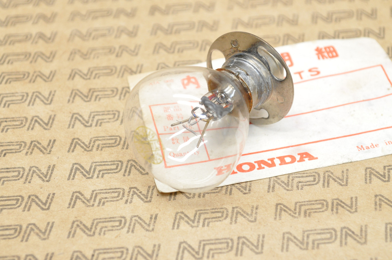 NOS Honda CA95 CB92 CD125 Stanley 6V 25/25W Head Light Bulb A5655K 34901-229-000