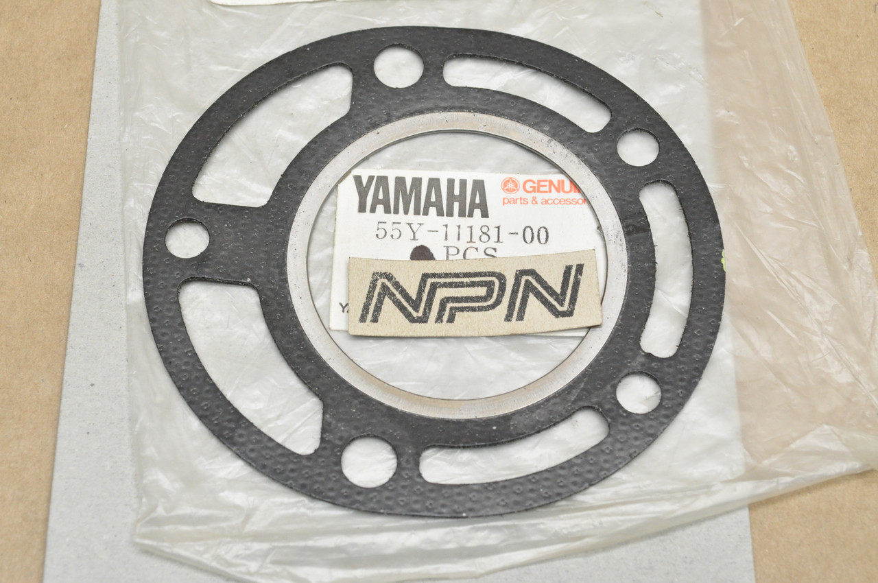 NOS Yamaha 1983-85 YZ125 Cylinder Head Gasket 55Y-11181-00