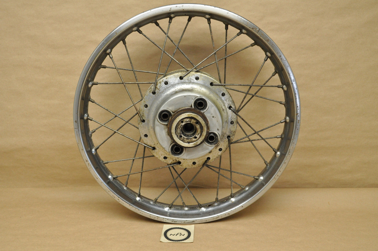 Vtg Used OEM Honda CB350 F CB350 G CB350 K2-K4 Rear Wheel Rim 1.85 x 18 42701-286-003