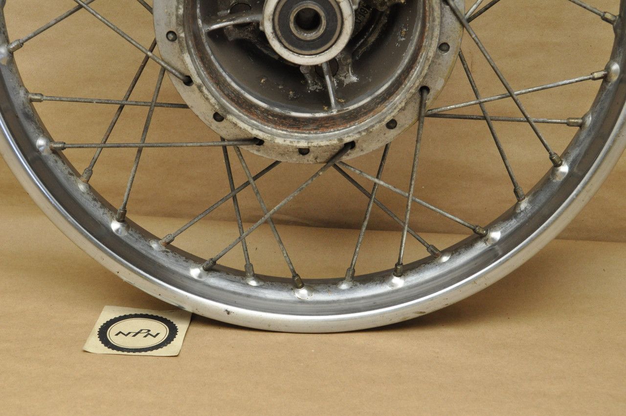 Vtg Used OEM Honda CB350 F CB350 G CB350 K2-K4 Rear Wheel Rim 1.85 x 18 42701-286-003