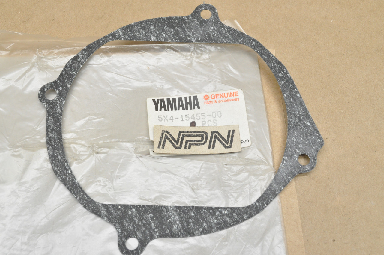 NOS Yamaha 1982-85 YZ125 Crank Case Stator Magneto Cover Gasket 5X4-15455-00