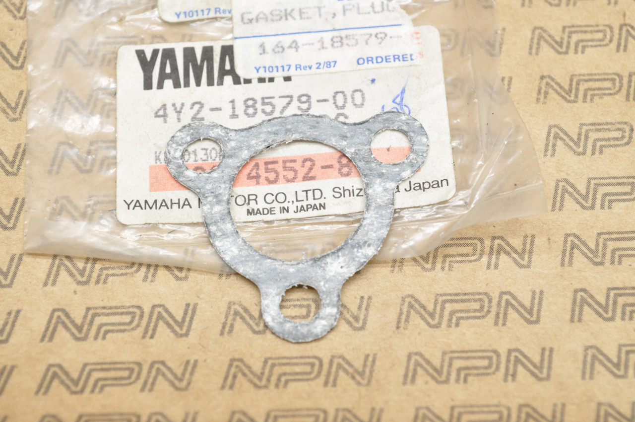 NOS Yamaha AT1 CT1 G7 HT1 L5T YL2 YLCM Gear Shift Blind Plug Gasket 4Y2-18579-00