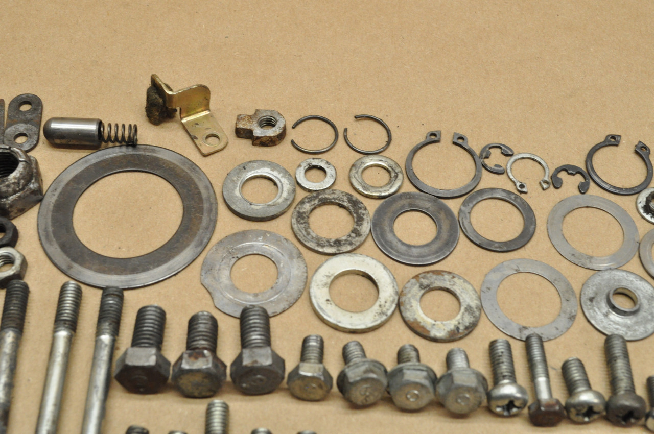 Vintage Used OEM Honda QA50 K0 Bolt Screw Washer Nut Mount Hardware Lot