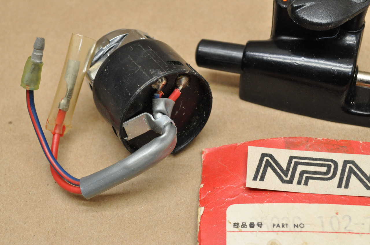 NOS Honda CT90 K4-K5 Ignition Switch Steering Helmet Lock & Key Set 35030-102-701