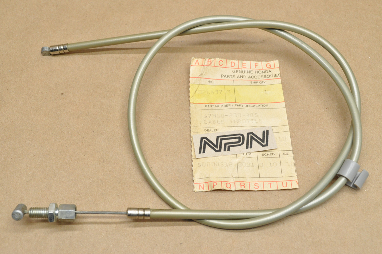 NOS Honda SS125 Throttle Cable 17910-230-305