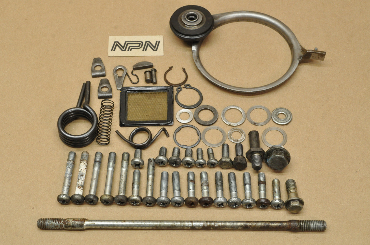 Vtg Used OEM Honda CM91 Bolt Screw Washer Nut Spring Stud Tensioner Engine Hardware Lot