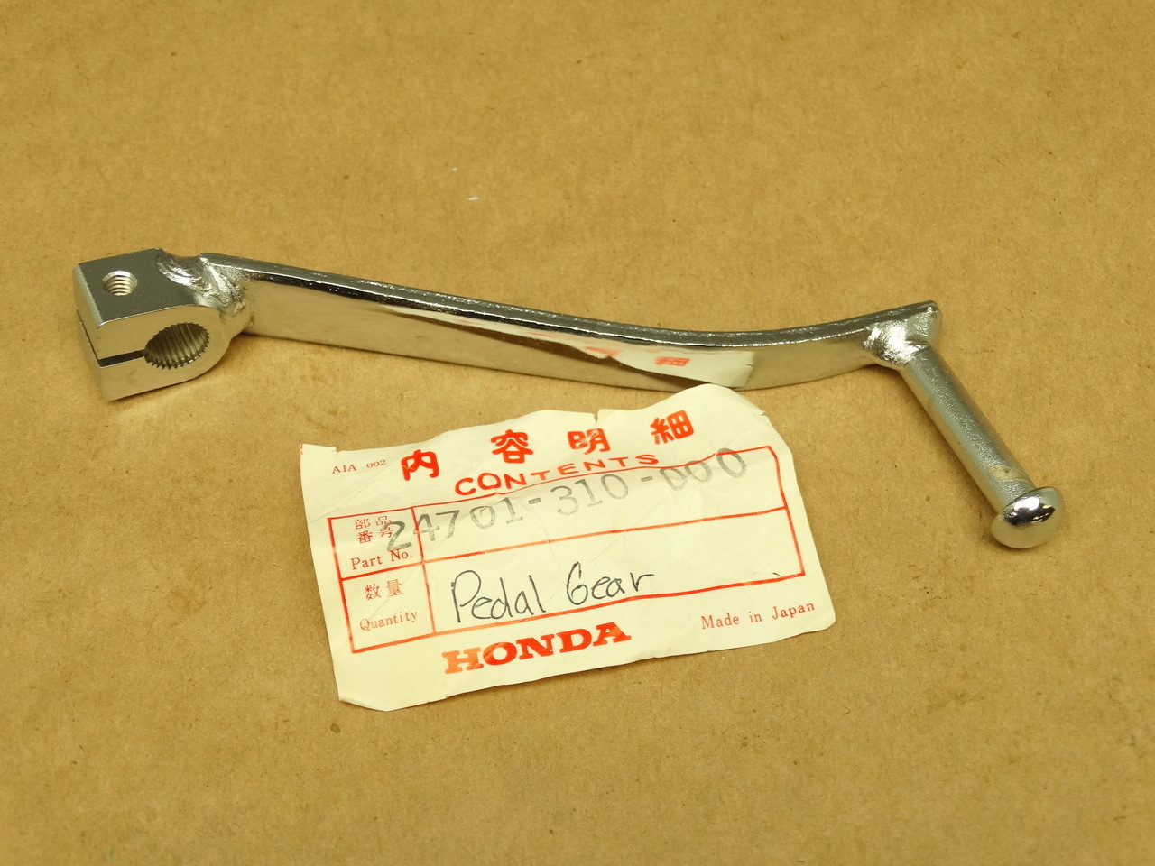 NOS Honda SL350 K0 Gear Shift Lever Shifter Pedal Arm 24701-310-000