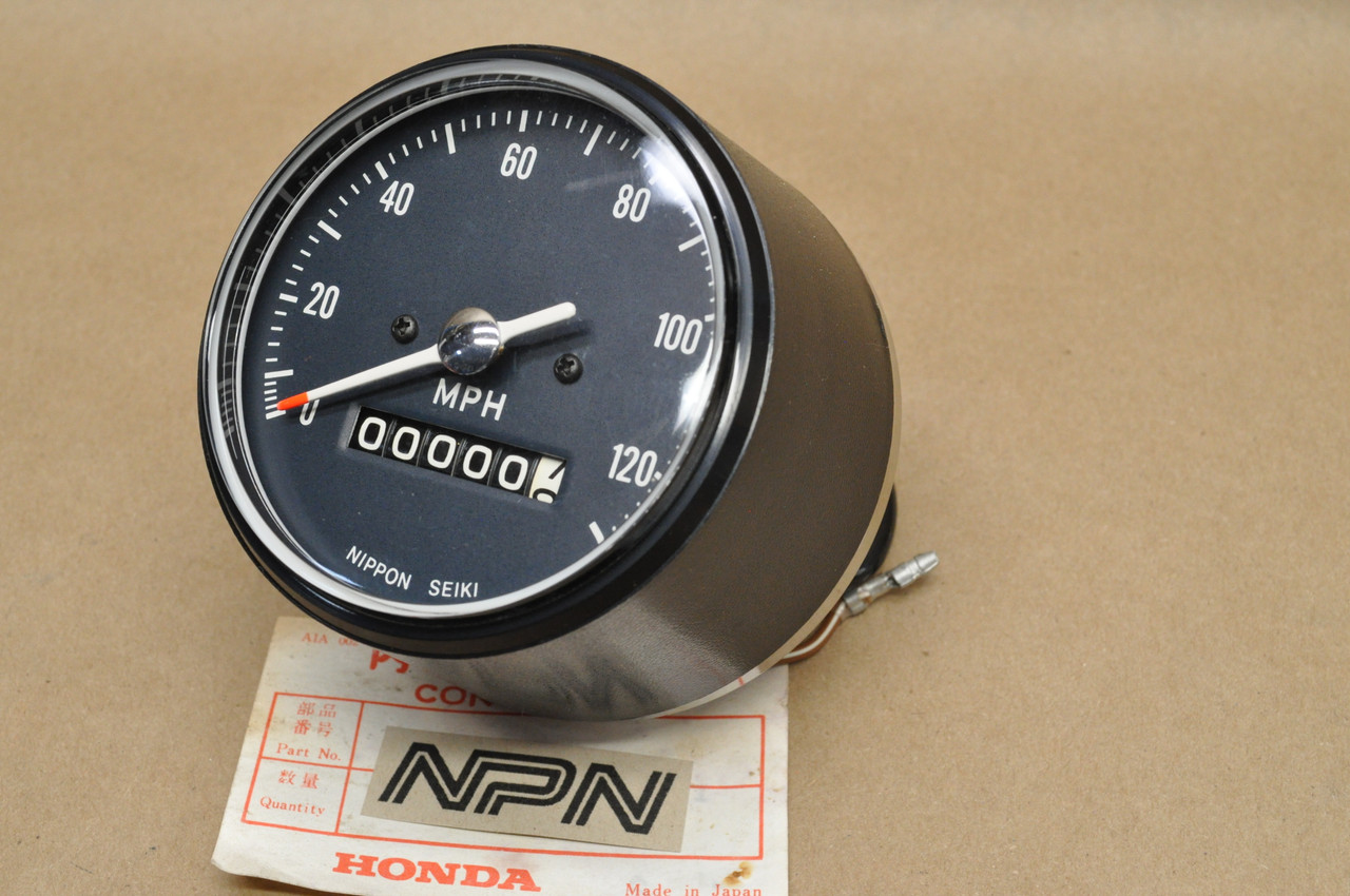 NOS Honda CB450 K1 Speedometer Speedo MPH Gauge Meter 37230-292-671