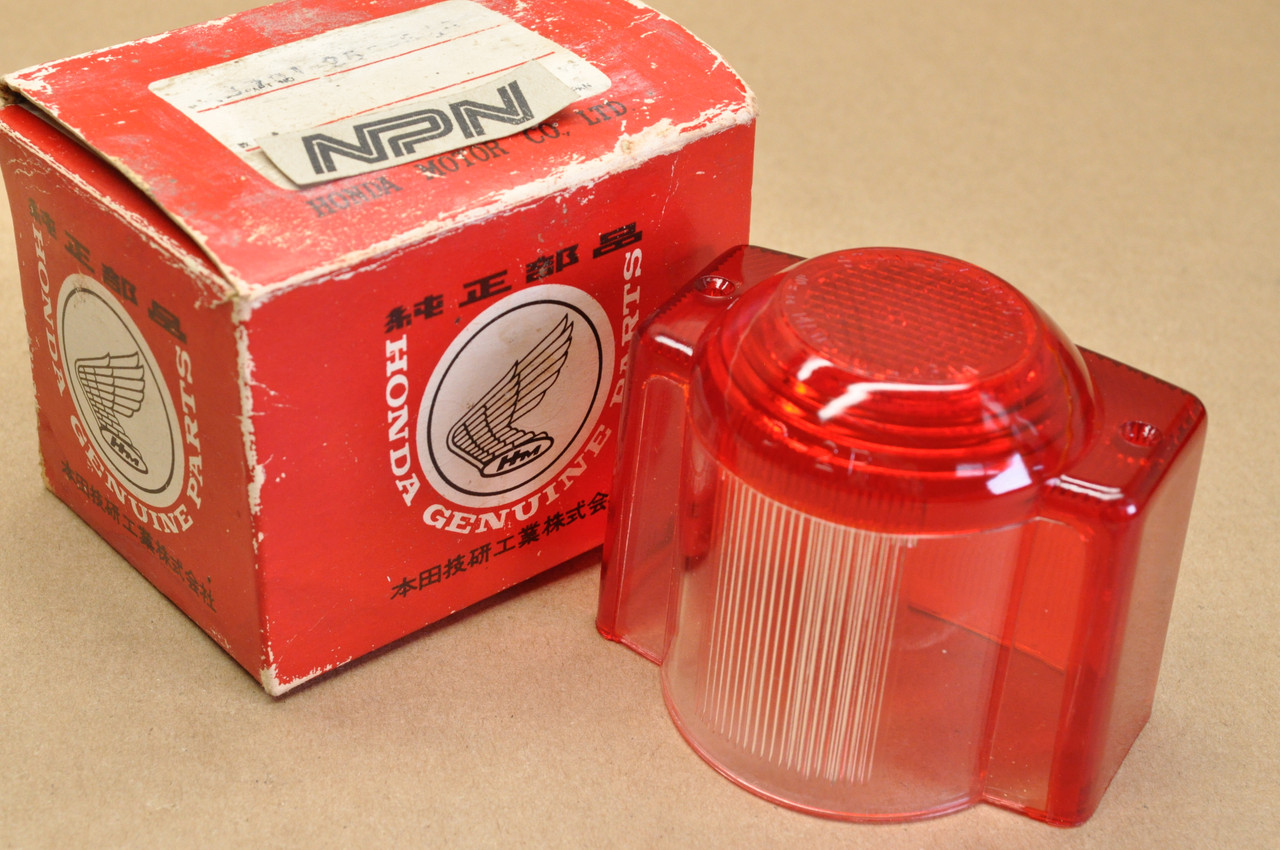 NOS Honda CA72 CA77 CA95 CB72 CB92 CL77 S65 S90 Tail Light Lens 33701-268-680
