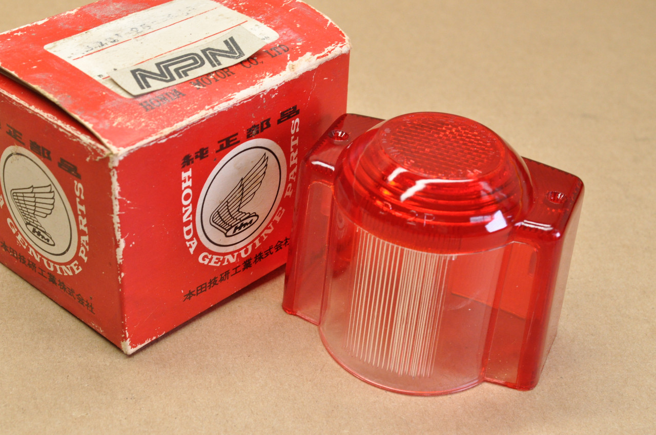 NOS Honda CA72 CA77 CA95 CB72 CB92 CL77 S65 S90 Tail Light Lens 33701-268-680