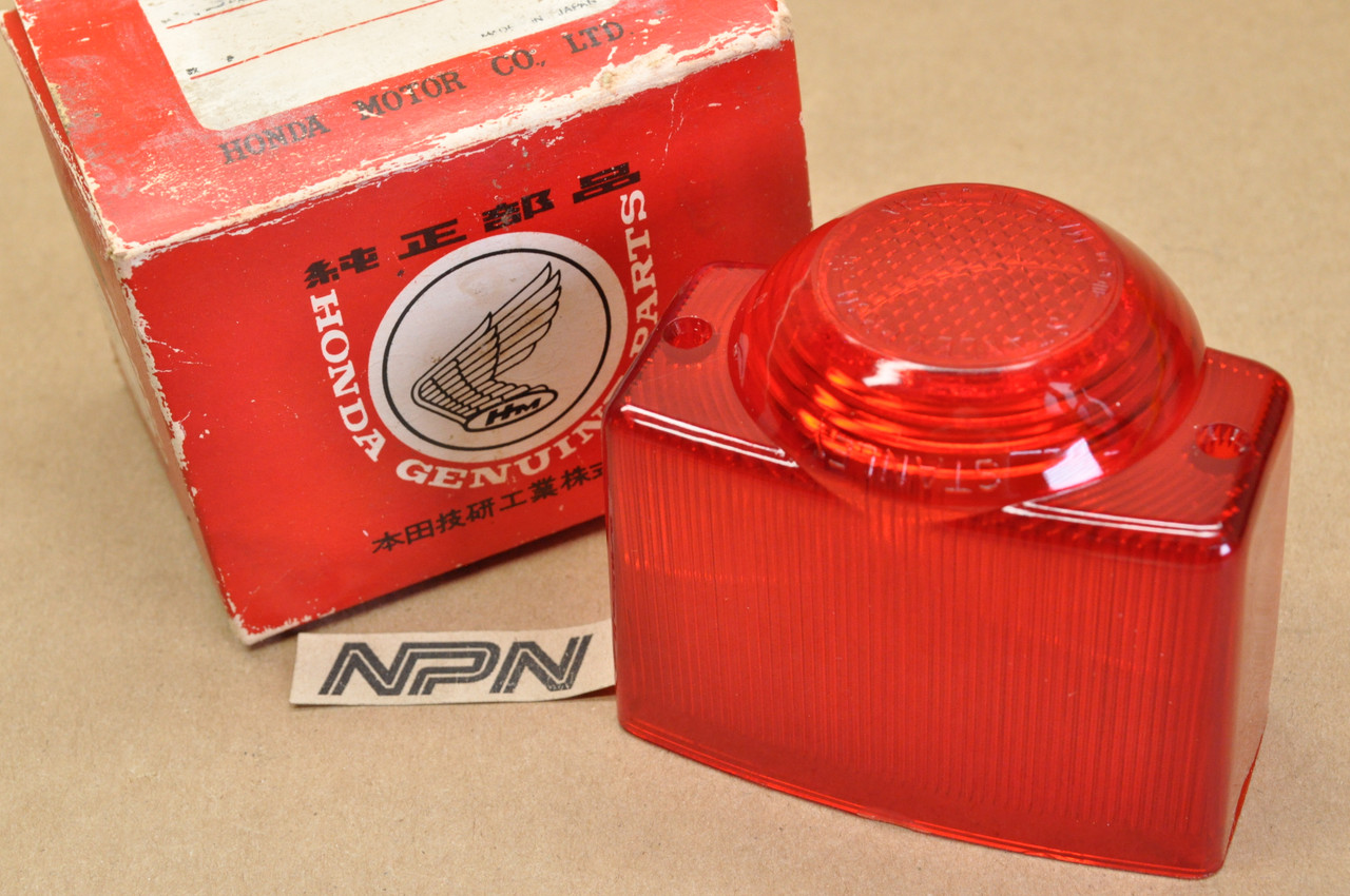 NOS Honda CA72 CA77 CA95 CB72 CB92 CL77 S65 S90 Tail Light Lens 33701-268-680