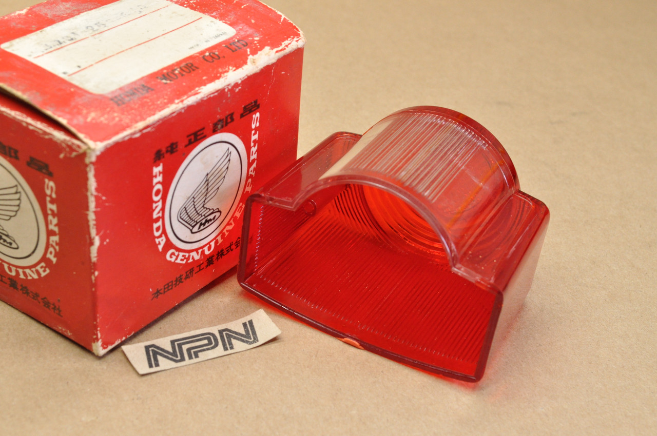 NOS Honda CA72 CA77 CA95 CB72 CB92 CL77 S65 S90 Tail Light Lens 33701-268-680