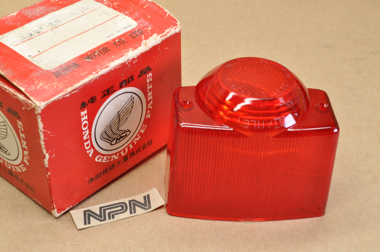 NOS Honda CA72 CA77 CA95 CB72 CB92 CL77 S65 S90 Tail Light Lens 33701-268-680