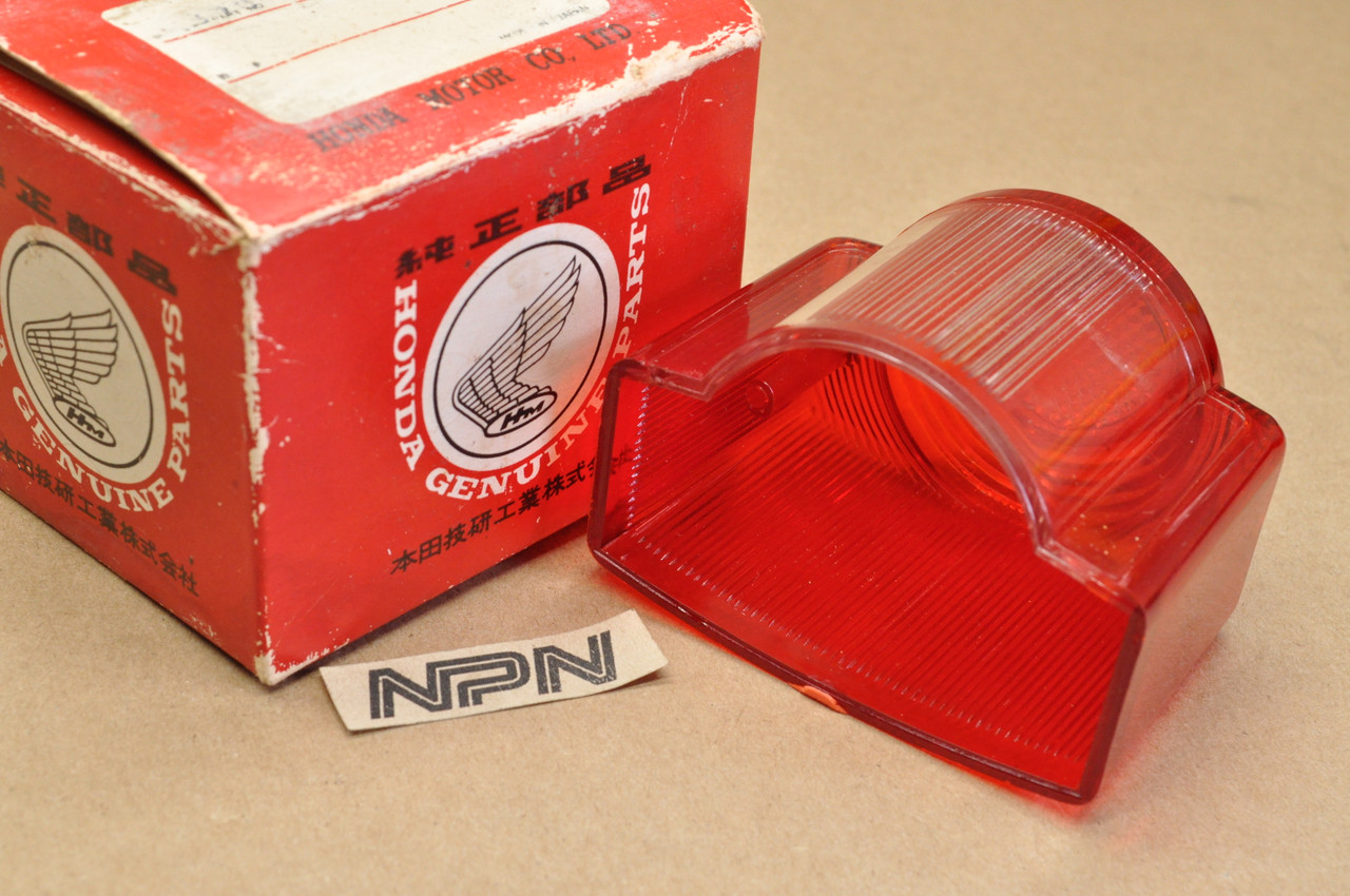 NOS Honda CA72 CA77 CA95 CB72 CB92 CL77 S65 S90 Tail Light Lens 33701-268-680