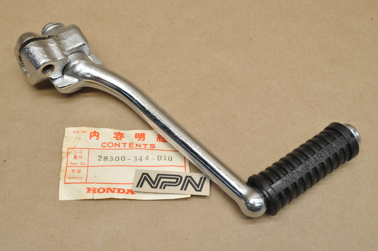 NOS Honda CB350 CB450 CL450 SL350 Kick Starter Arm Pedal Lever 28300-344-010