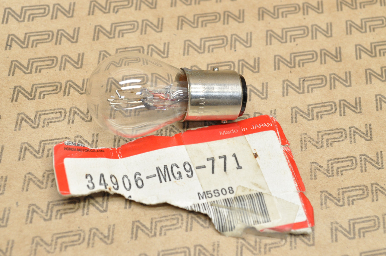 NOS Honda CB750 CBX GL1200 VF700 XL250 XL600 Tail Light Bulb 34906-MG9-771