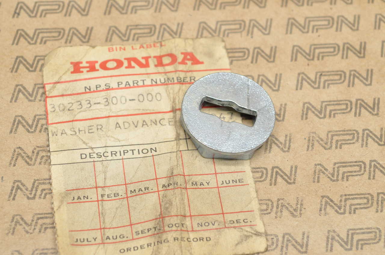NOS Honda CB500 CB550 CB750 K CB750F Spark Advancer Washer 30233-300-000