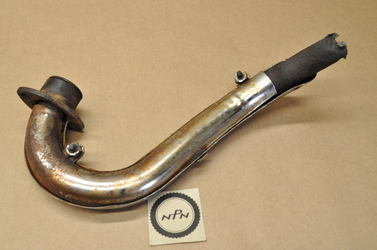Vtg OEM Honda CT70 CT70H Exhaust Pipe Right & Left Heat Shield 18271-098-672