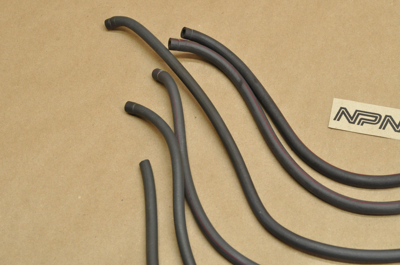 Vintage Used OEM Honda Genuine Red Line Fuel Hose Line Lot 1/4"