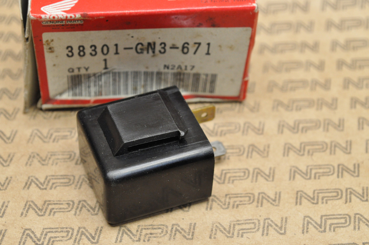 NOS Honda CH150 CH250 CH80 CN250 NB50 TG50 Turn Signal Relay 38301-GN3-671