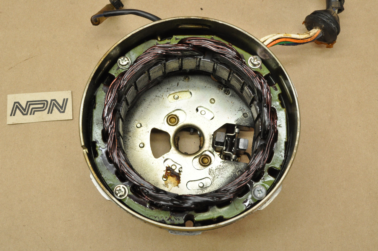 Vtg Used OEM Yamaha DS7 R5 RD250 RD350 Stator Magneto Points