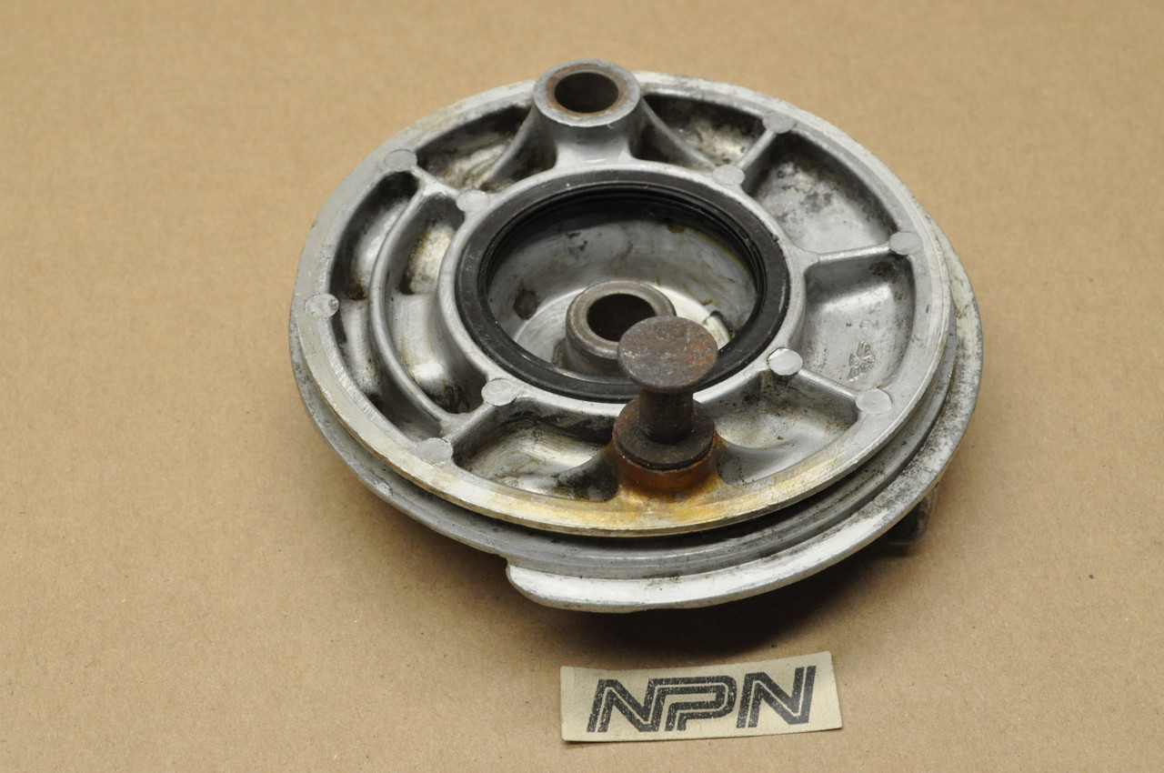 Vtg OEM Honda CT70H K0-K1 CT70 K0-1976 XL100 K0 Front Brake Panel 45010-098-950