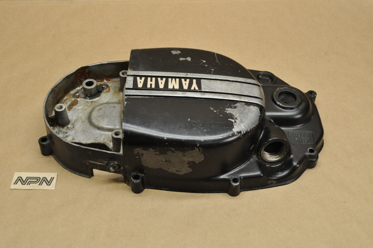 Vtg Used OEM Yamaha RD250 RD350 Right Crank Case Clutch Cover 360-15421-01