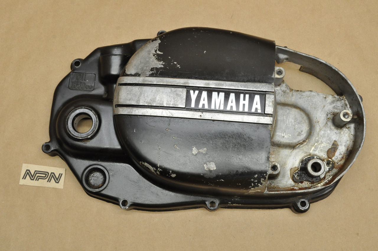 Vtg Used OEM Yamaha RD250 RD350 Right Crank Case Clutch Cover 360-15421-01