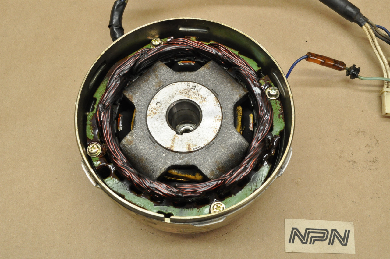 Vtg Used OEM Yamaha 1973-75 RD250 RD350 Stator Magneto Rotor Assembly 360-81600-92