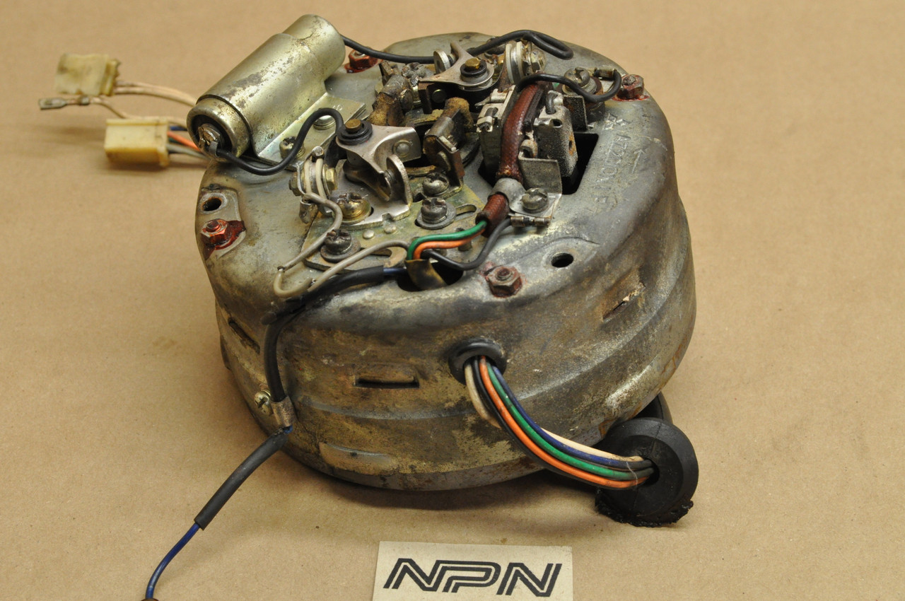 Vtg OEM Yamaha 1973-75 RD250 RD350 Magneto Stator Points Assembly 360-81600-92