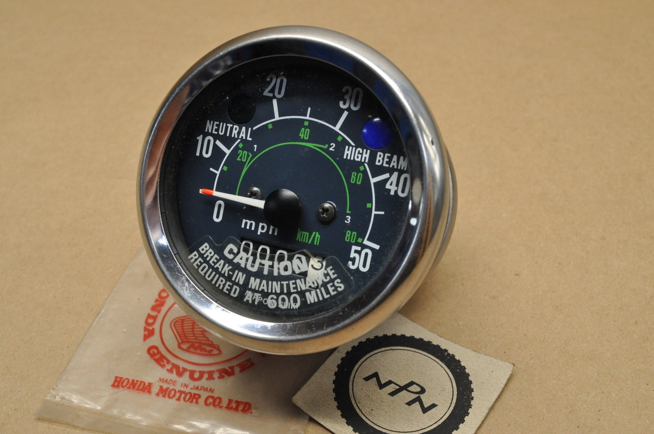 NOS Honda 1978 CT70 Trail 70 Speedometer Assembly 37200-098-831