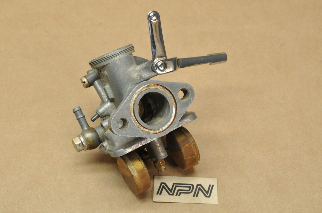 Vtg Used OEM Honda CL72 Left Carburetor Body & Float Keihin PW22 16102-273-000