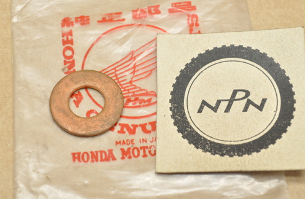 NOS Honda CB450 K0-K7 CB500 T CL450 K2-K6 Cylinder Sealing Washer 90441-283-000