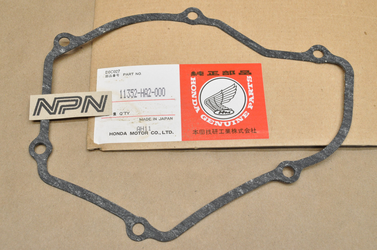 NOS Honda ATC250 R TRX250 R Left Crank Case Stator Cover Gasket 11352-HA2-000