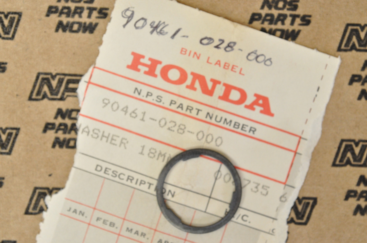 NOS Honda ATC90 CL90 CM91 CT90 S90 SL90 ST90 TRX125 Spline Washer 90461-028-000