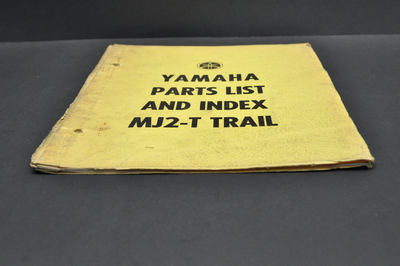 Vtg 1964 Yamaha MJ2 T Omaha Trailmaster Motorcycle Parts List Index Manual