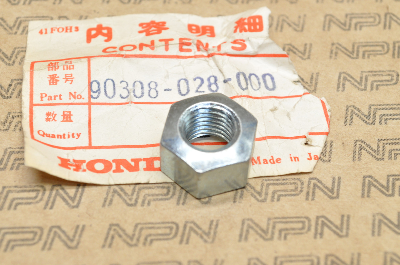 NOS Honda CL90 S65 S90 Swing Arm Pivot Bolt Nut 90308-028-000