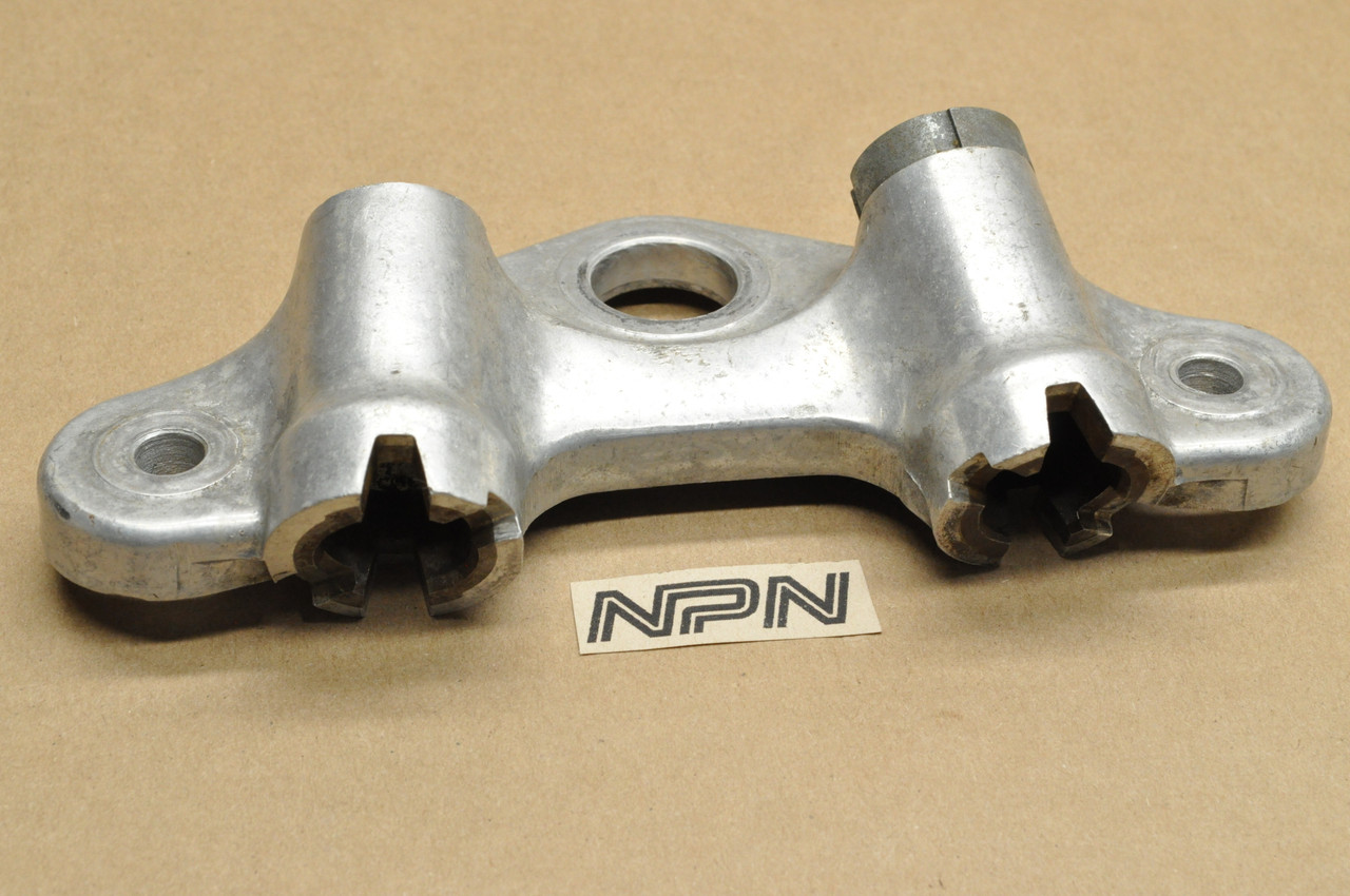 Vtg OEM Honda CT70 K0 Z50 K0-K2 Handlebar Holder Top Clamp & Nuts 53131-098-670