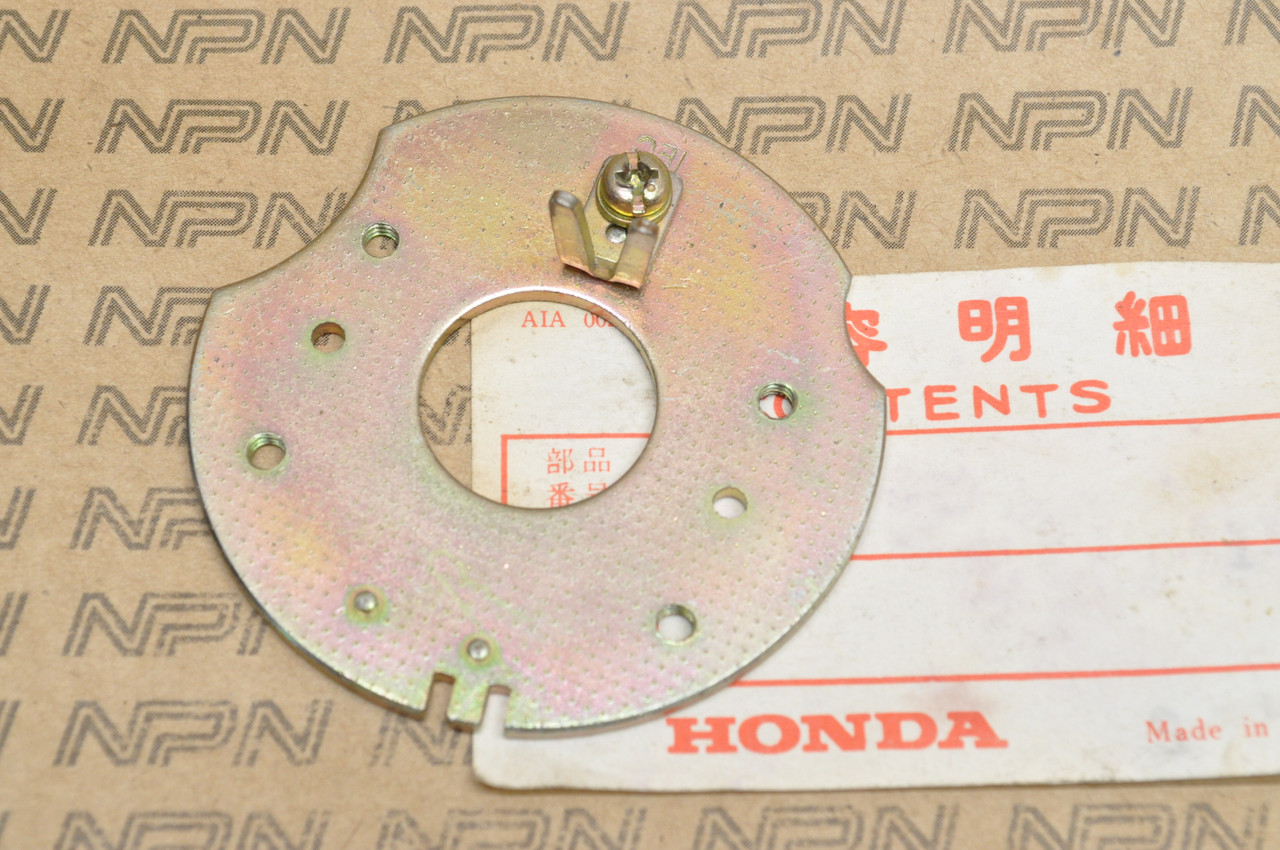 NOS Honda CB450 CB500 T CL450 Contact Breaker Points Base Plate 30201-292-154