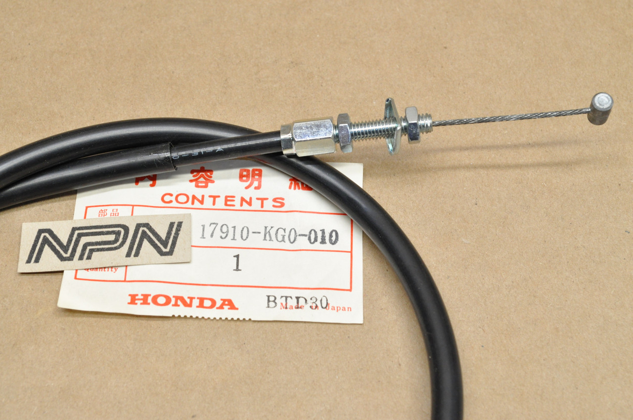 NOS Honda 1984-85 XL250 R XL350 R Throttle Cable A 17910-KG0-010