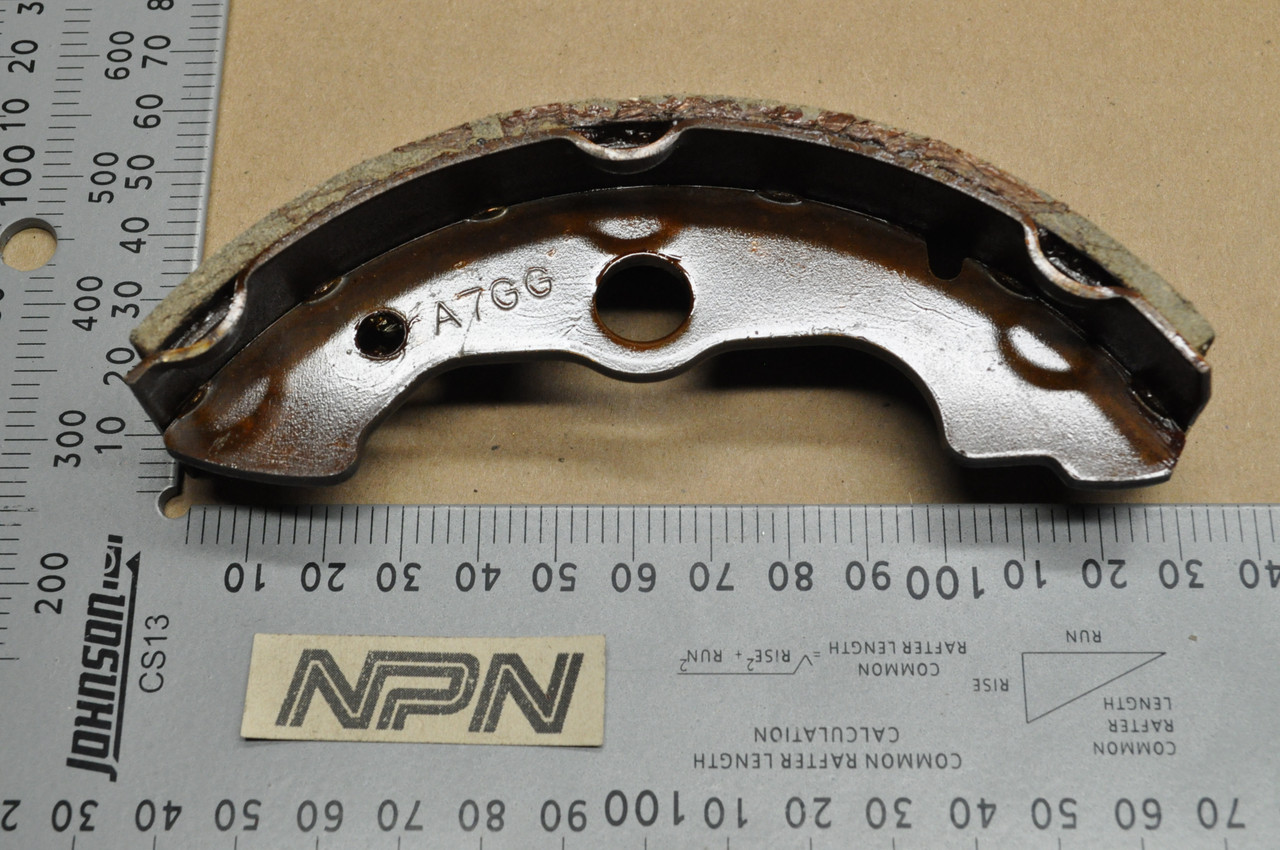 NOS Honda 1986-89 TRX350 TRX350D Front Brake Shoe Pad Set 45151-HA7-671