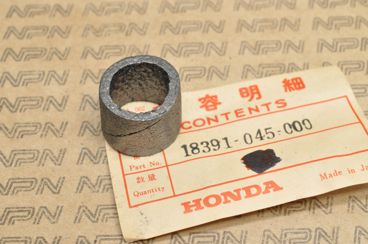 NOS Honda Z50 K0-K2 QA50 K0-K3 Exhaust Muffler Gasket 18391-045-000