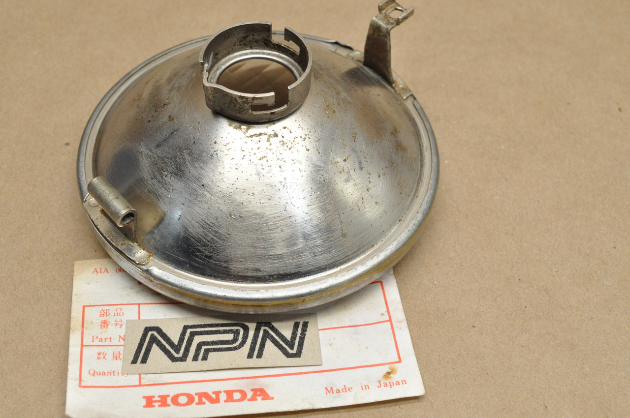 NOS Honda C100 C102 C110 C105 T S65 Early Head Light Lens 33121-005-000
