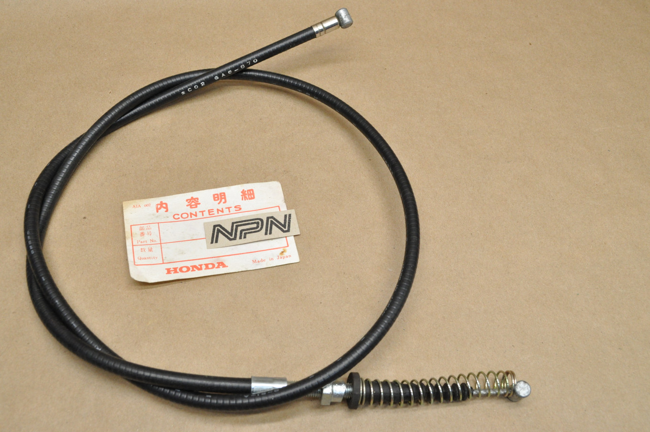 NOS Honda 1982-83 NC50 Express Front Brake Cable 45450-GA6-670