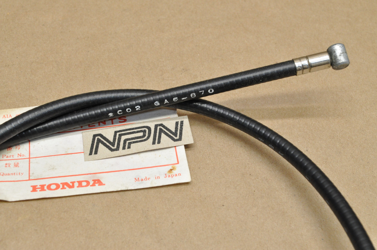 NOS Honda 1982-83 NC50 Express Front Brake Cable 45450-GA6-670